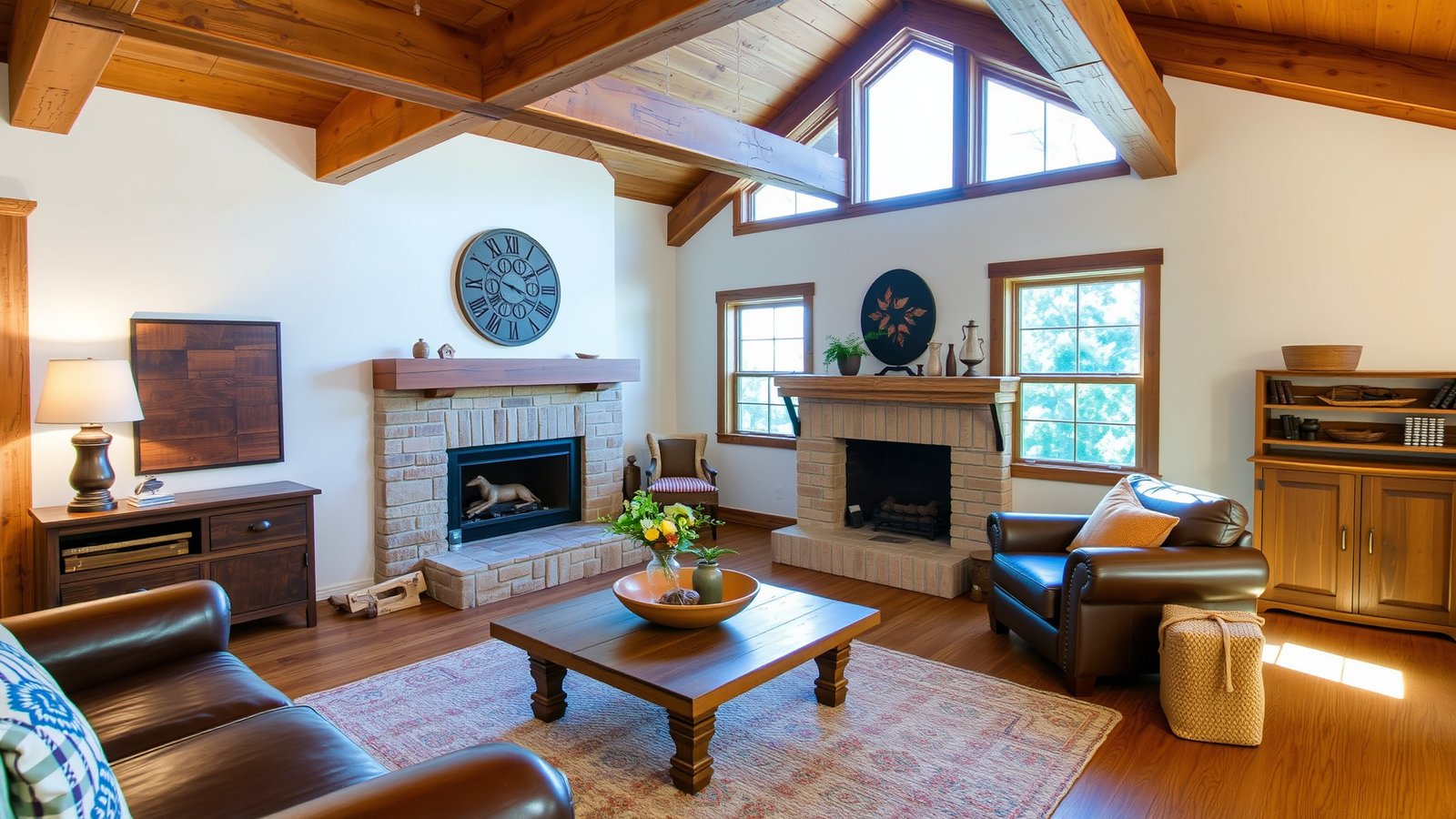 1. Rustic Wood Accents