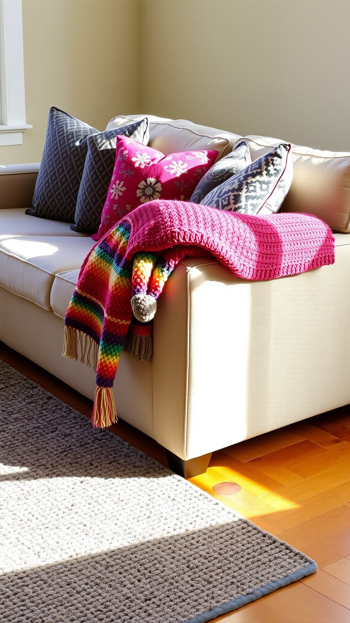 3. Use of Color and Textiles