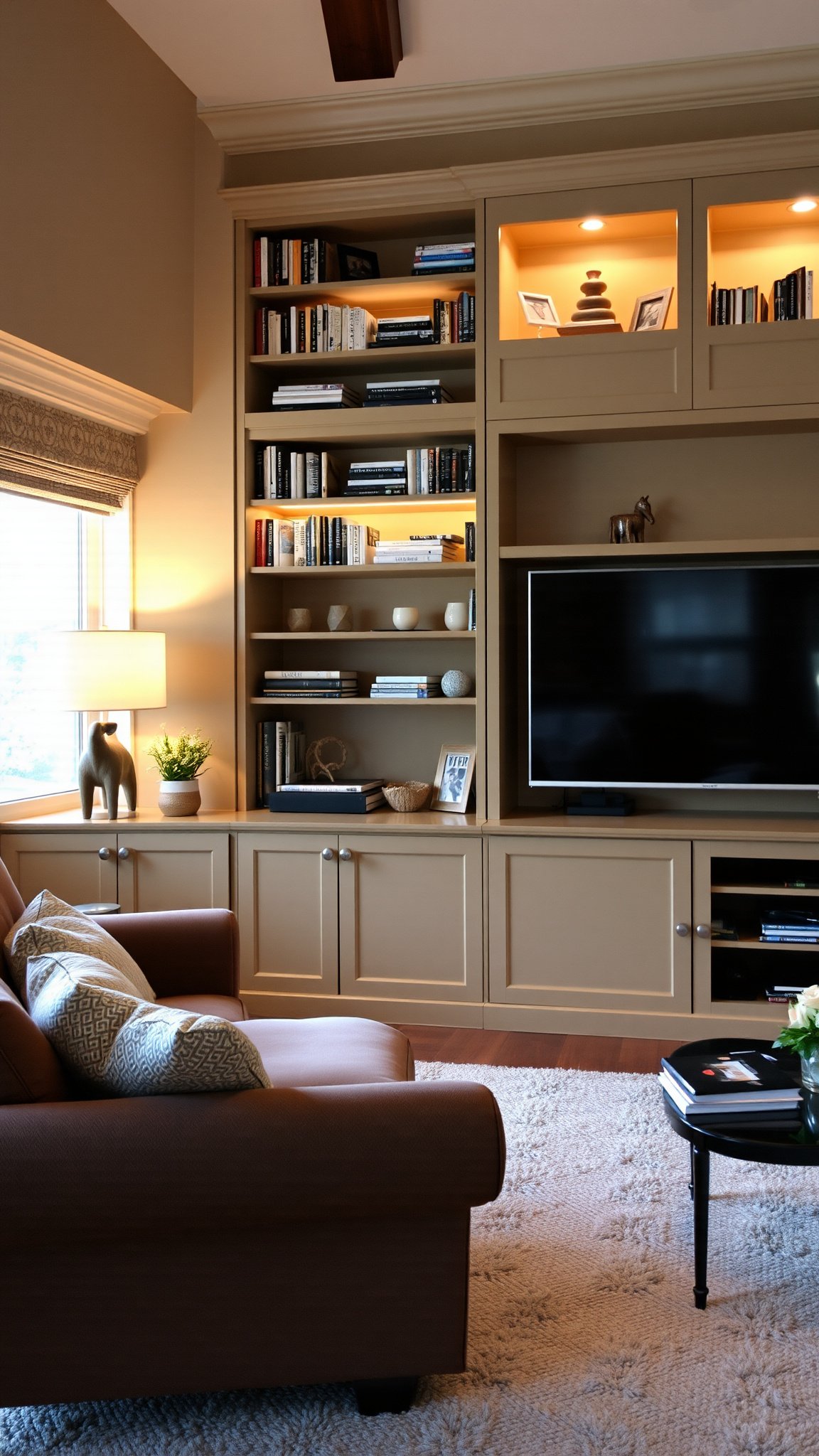 4. Built-In Storage Units