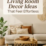 Boho Living Room Decor Ideas That Feel Effortless