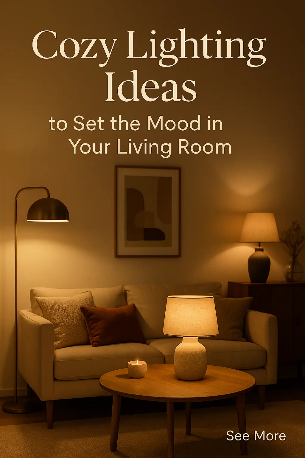 Cozy Lighting Ideas to Set the Mood in Your Living Room