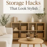 Creative Living Room Storage Hacks That Look Stylish