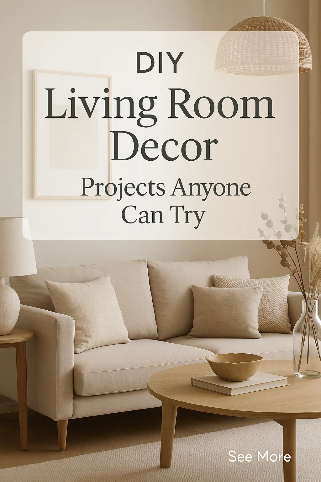 DIY Living Room Decor Projects Anyone Can Try