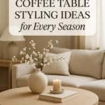 Easy Coffee Table Styling Ideas for Every Season
