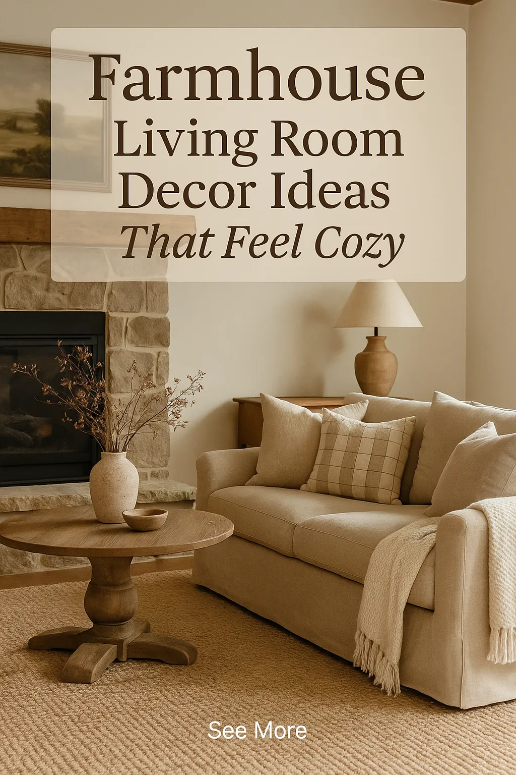 Farmhouse Living Room Decor Ideas That Feel Cozy