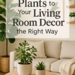 How to Add Plants to Your Living Room Decor the Right Way