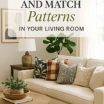 How to Mix and Match Patterns in Your Living Room