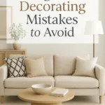 Living Room Decorating Mistakes to Avoid