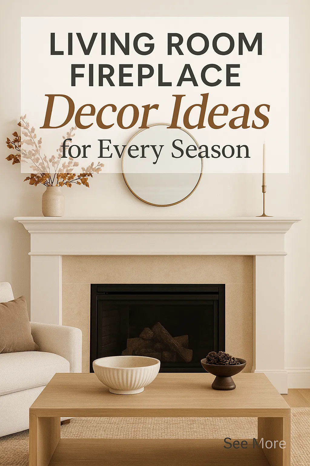 Living Room Fireplace Decor Ideas for Every Season