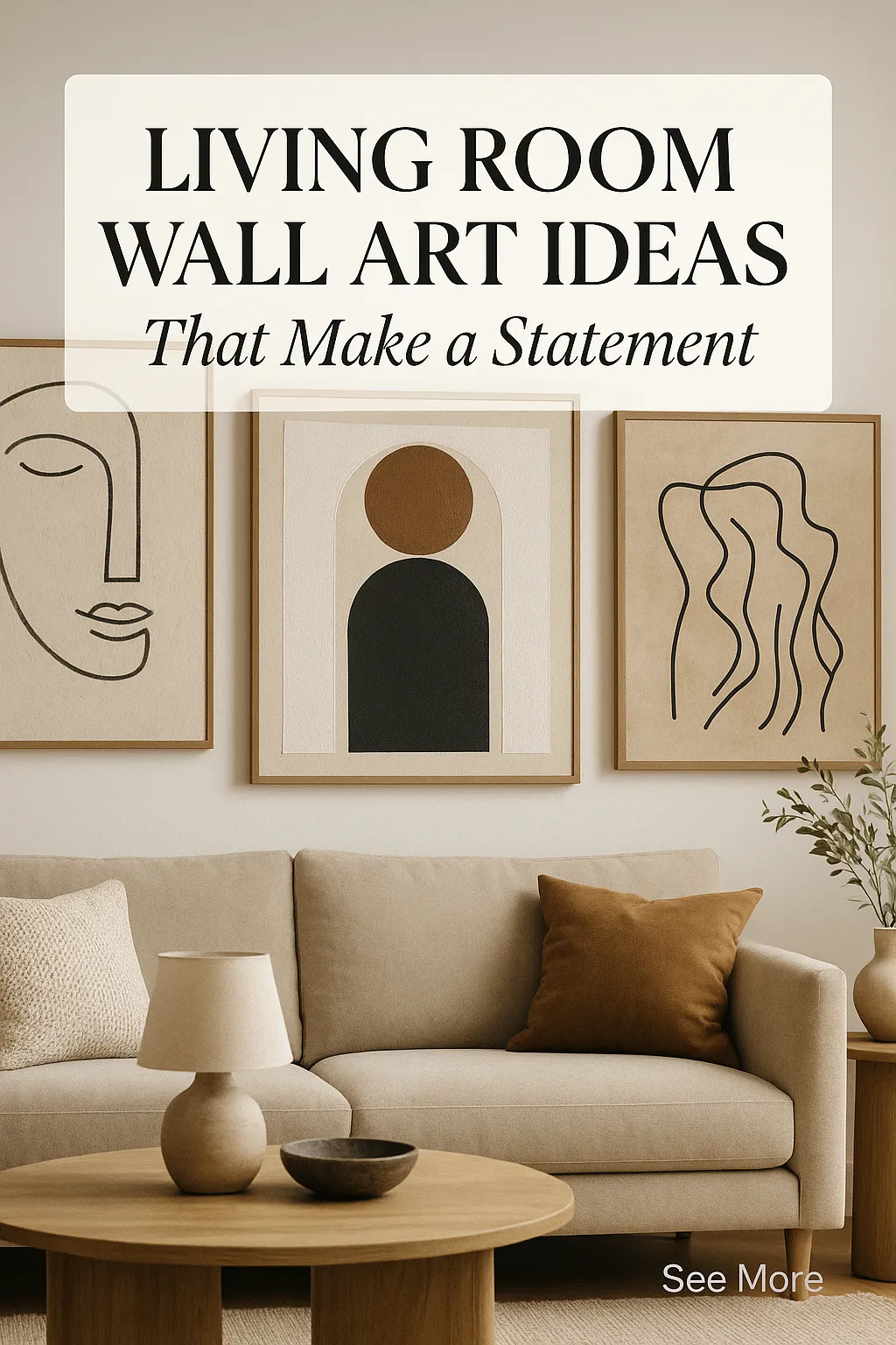 Living Room Wall Art Ideas That Make a Statement
