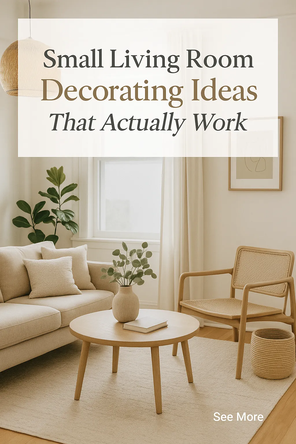 Small Living Room Decorating Ideas That Actually Work