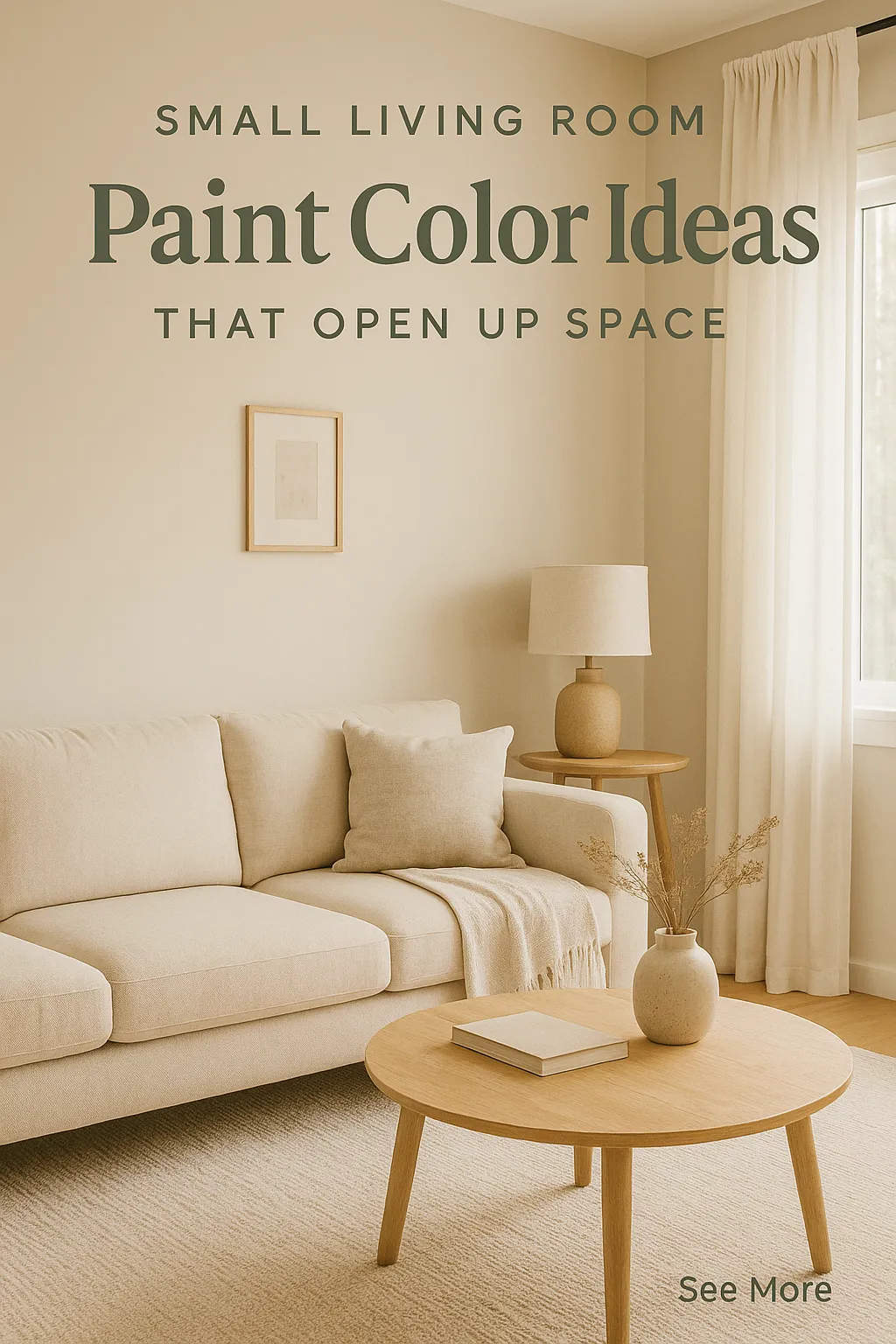 Small Living Room Paint Color Ideas That Open Up Space
