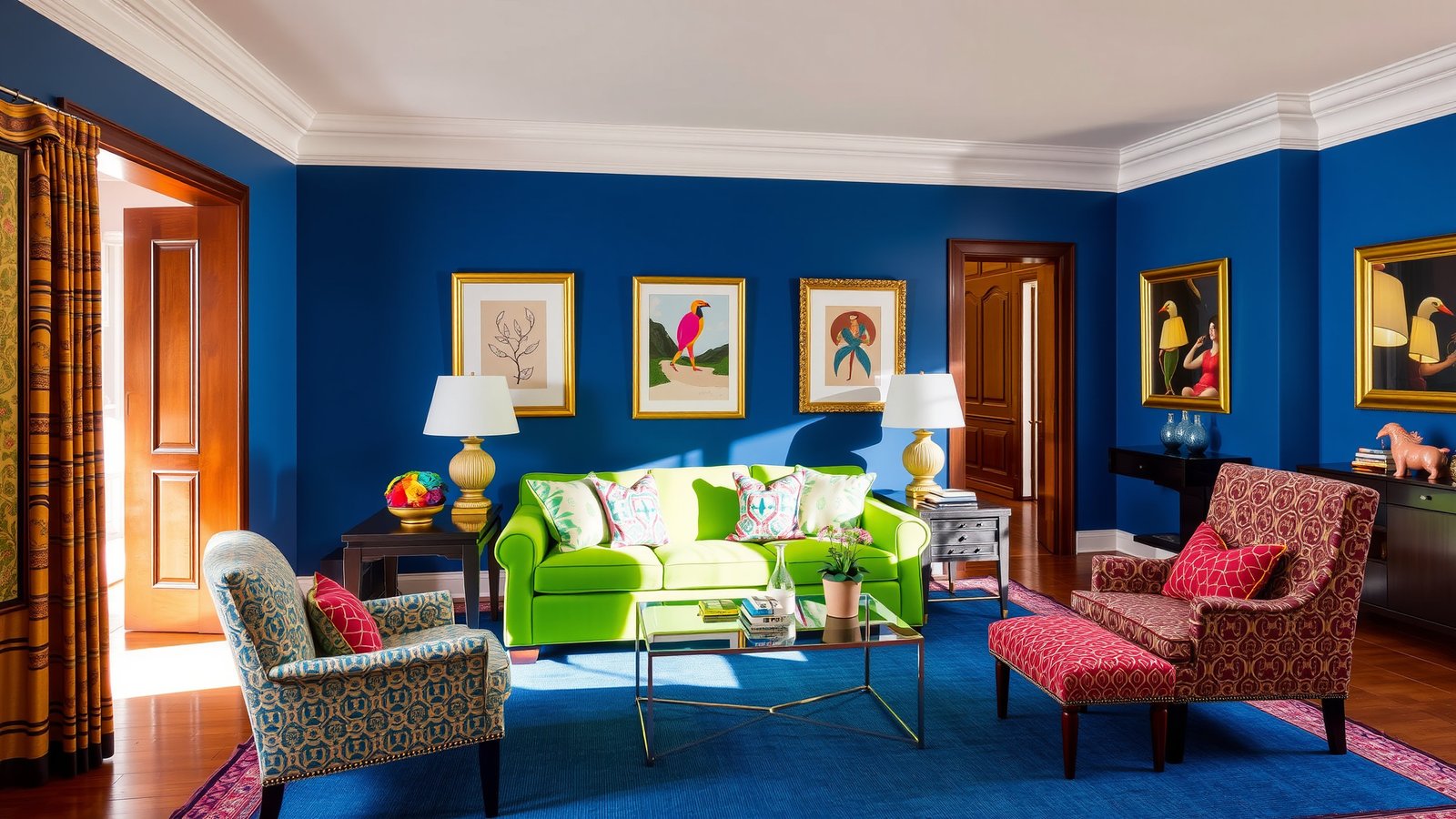 Bold Colors and Patterns