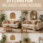 Boho Furniture Styling for Relaxed Living Rooms