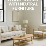 Bright Modern Living Rooms with Neutral Furniture
