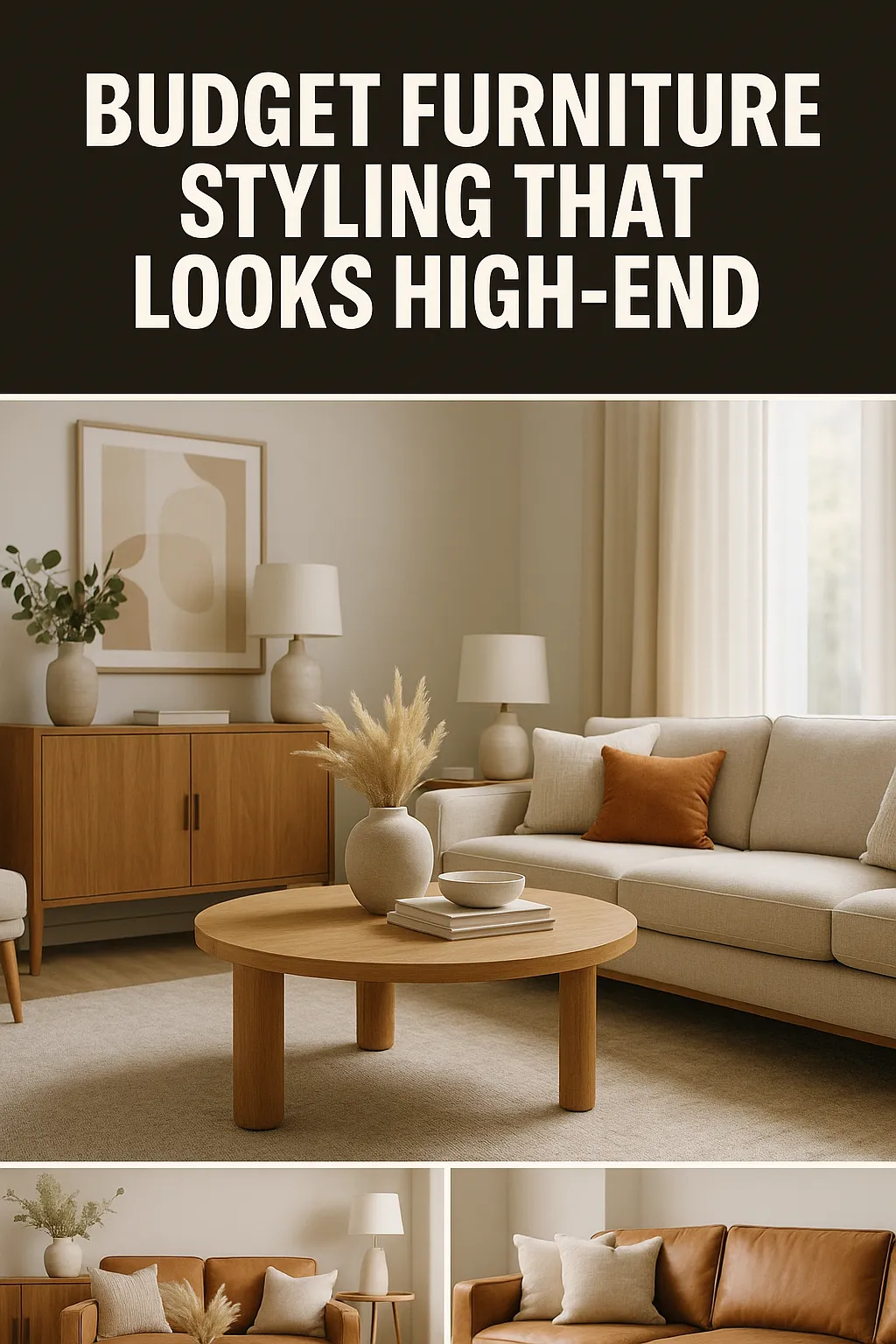Budget Furniture Styling That Looks High End