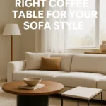Choosing the Right Coffee Table for Your Sofa Style
