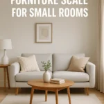 Choosing the Right Furniture Scale for Small Rooms