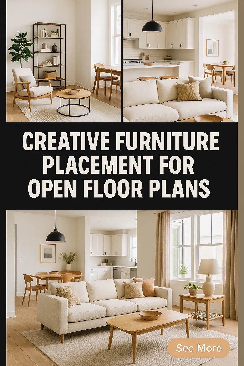 Creative Furniture Placement for Open Floor Plans