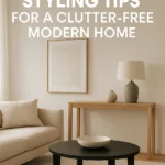 Furniture Styling Tips for a Clutter Free Modern Home
