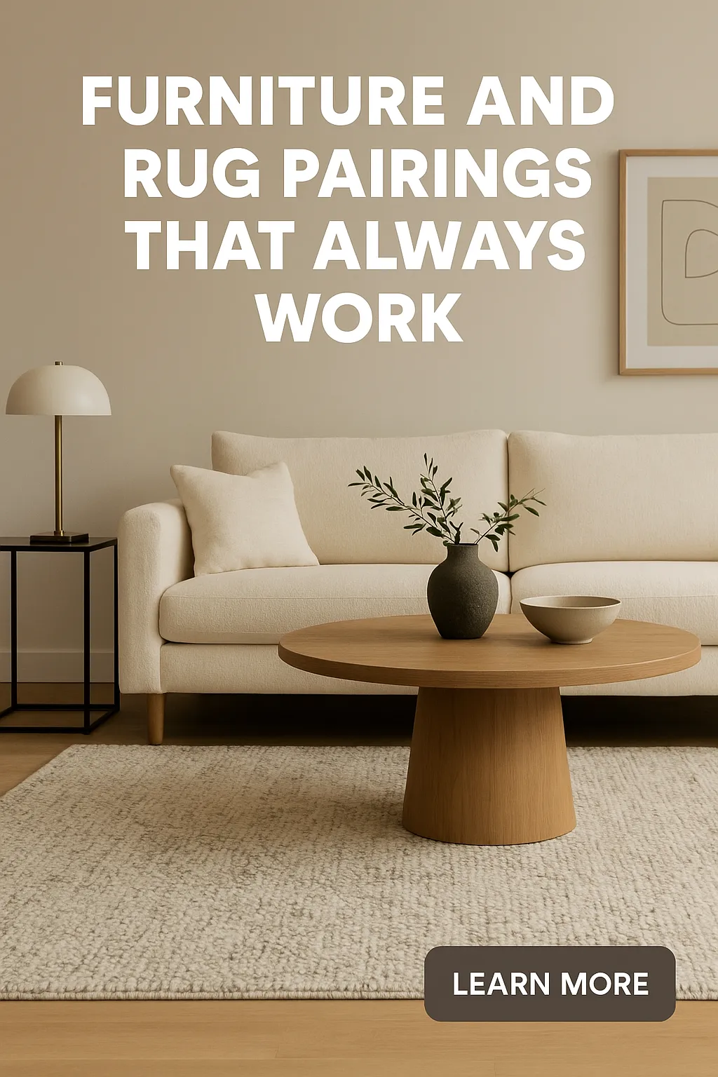 Furniture and Rug Pairings That Always Work