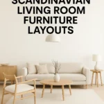 Minimalist Scandinavian Living Room Furniture Layouts