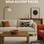 Modern Living Room Furniture Ideas with Bold Accent Pieces
