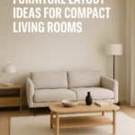 Modern Minimalist Furniture Layout Ideas for Compact Living Rooms