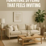Neutral Living Room Furniture Styling That Feels Inviting