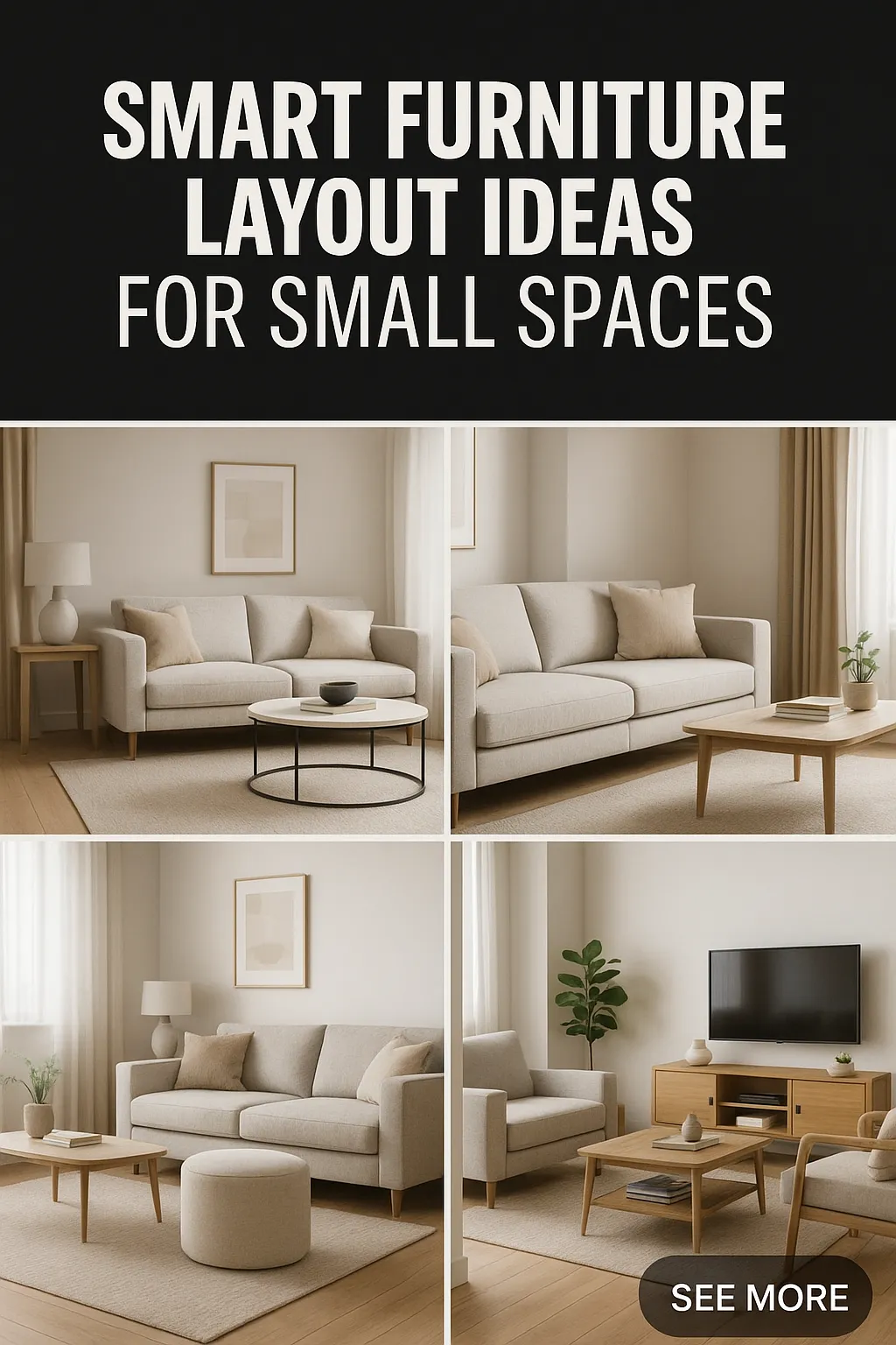 Smart Furniture Layout Ideas for Small Spaces
