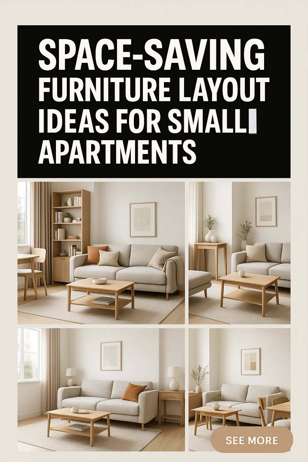 Space Saving Furniture Layout Ideas for Small Apartments