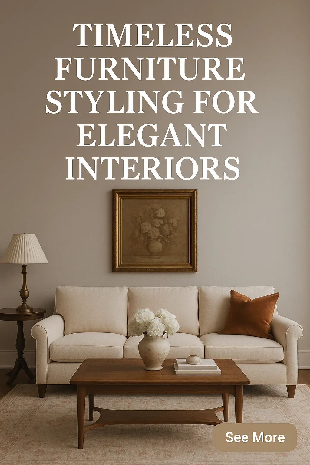 Timeless Furniture Styling for Elegant Interiors