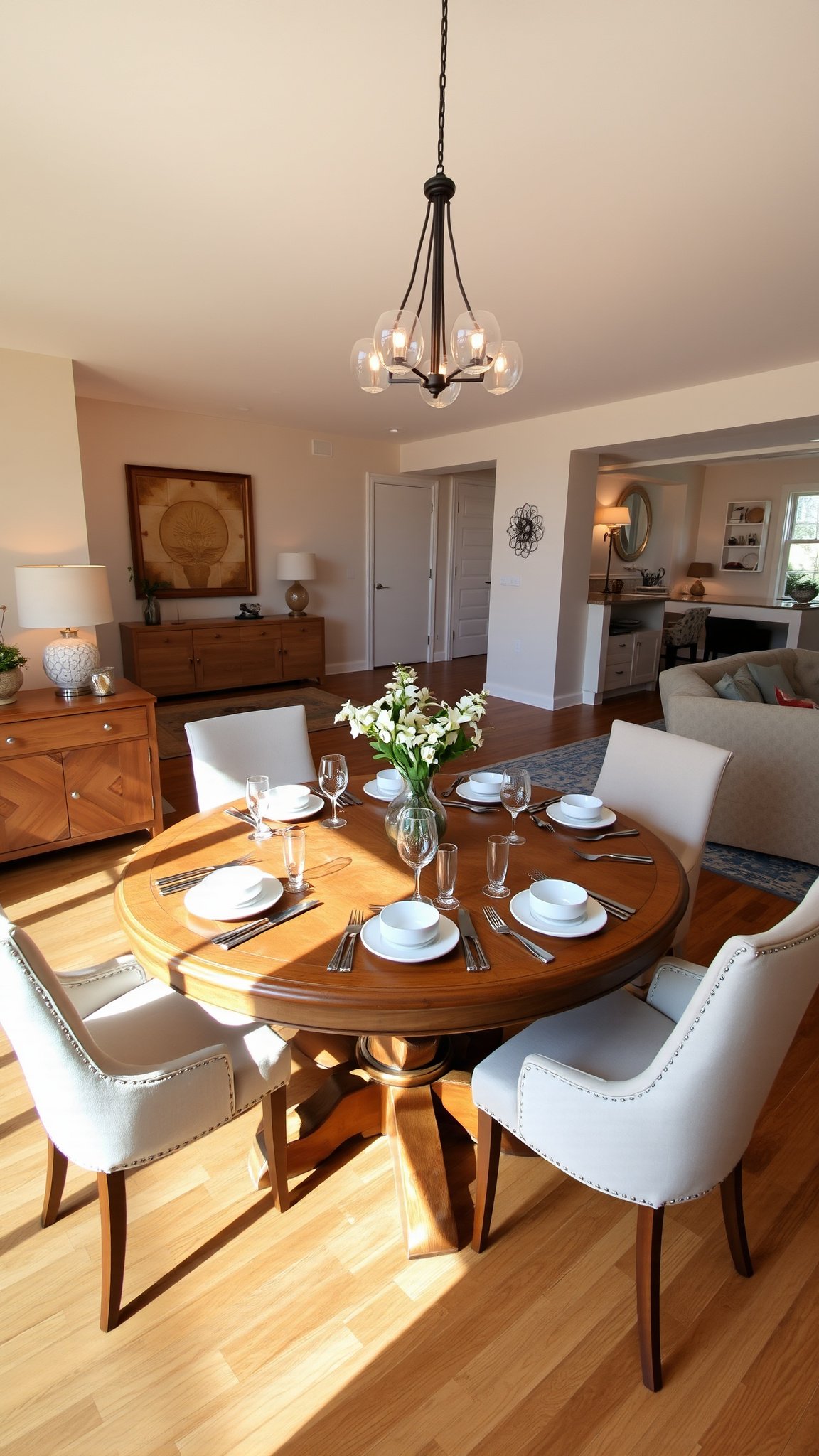 defining the dining area Defining the Dining Area