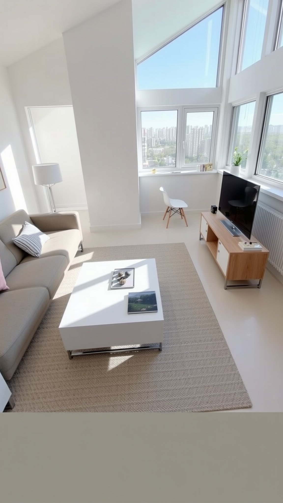 Design 1: Open-Concept Living with Multifunctional Furniture