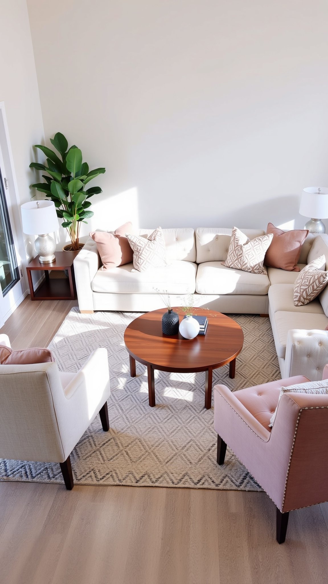 Design 1: Soft Neutrals with Textured Layers