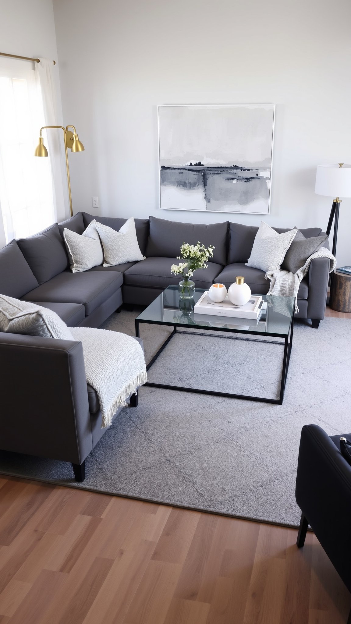 Design 2: Cool Gray with Subtle Contrast