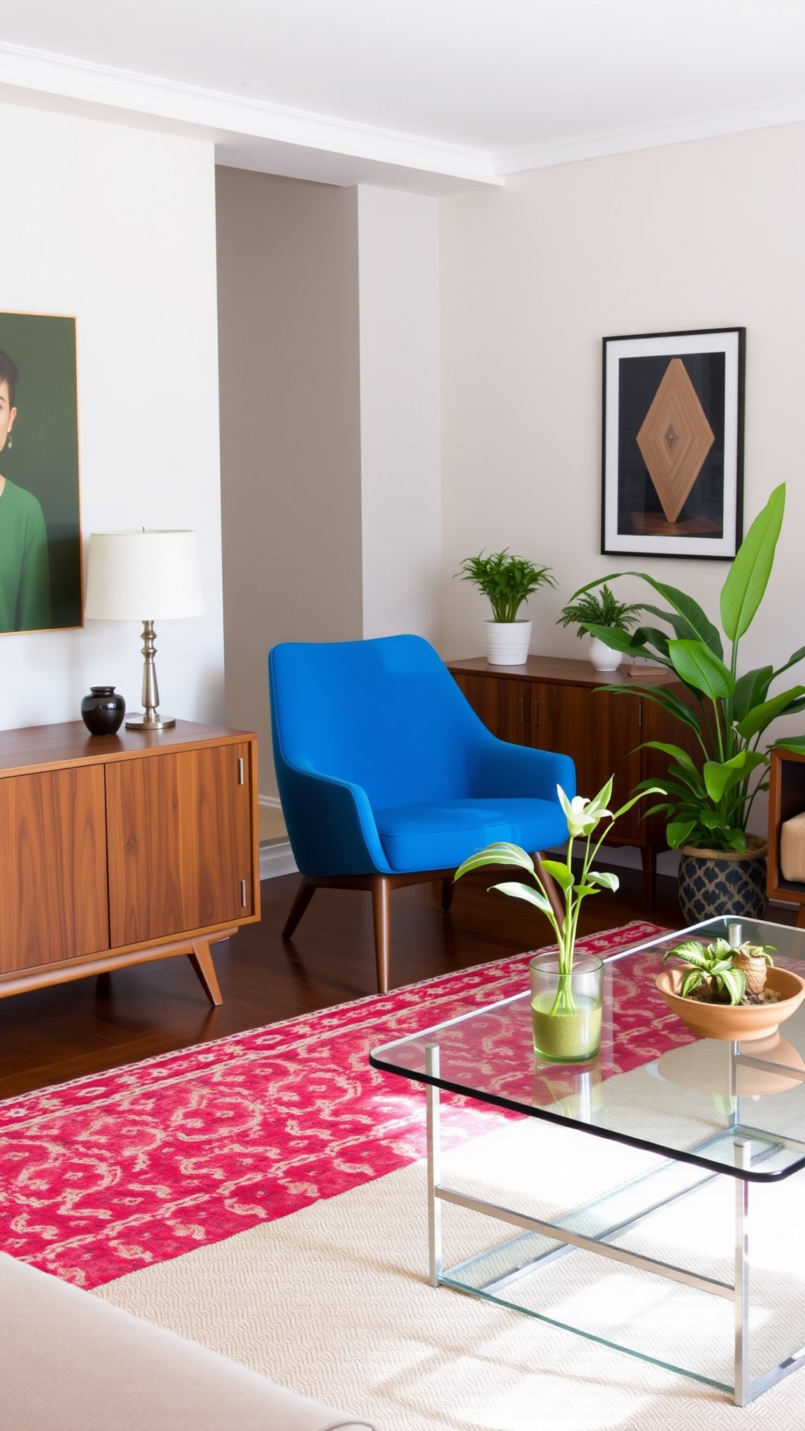 Design 2: Mid-Century Modern Vibes