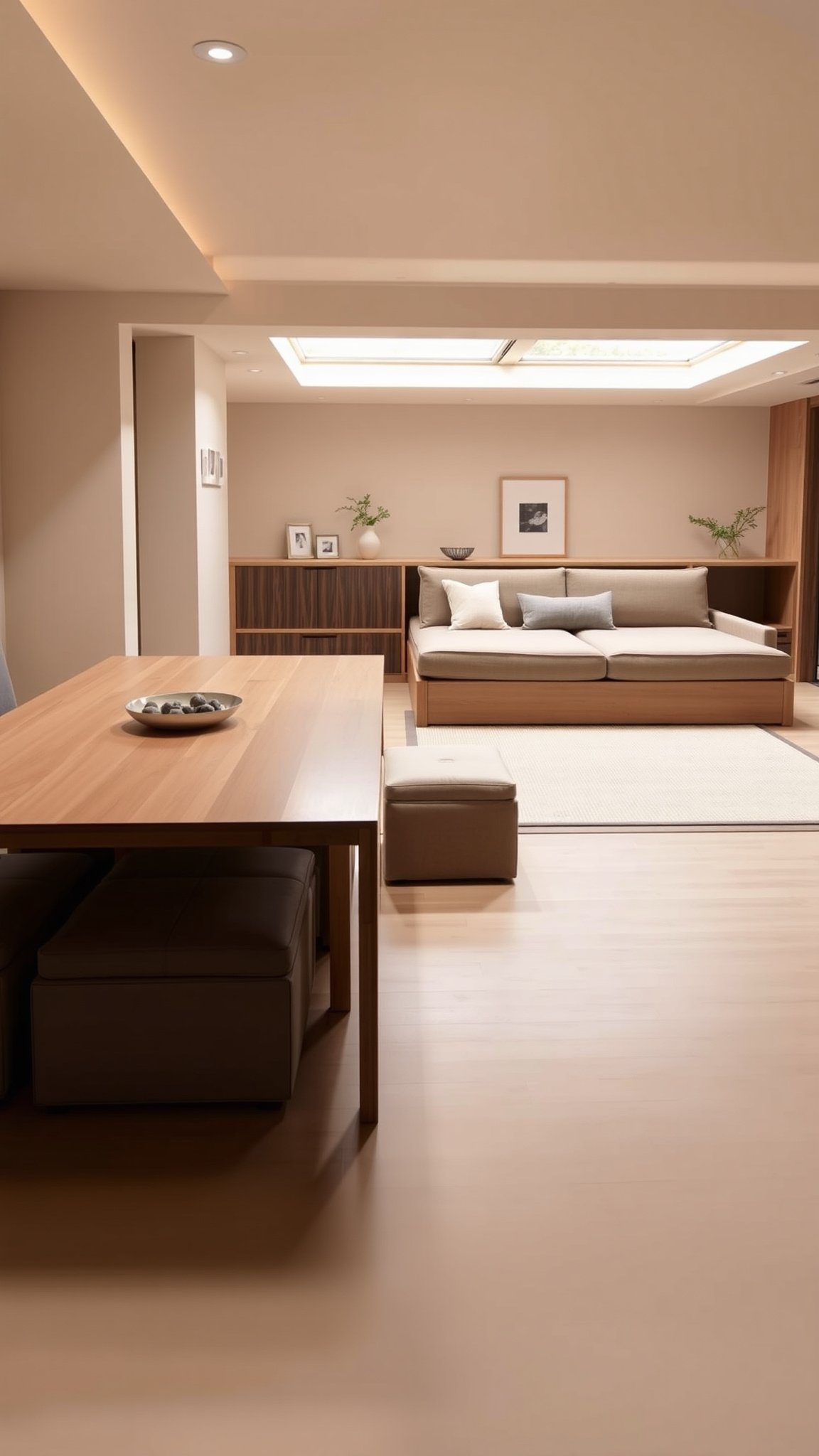 Design 2: Minimalist Furniture with Multi-Functionality