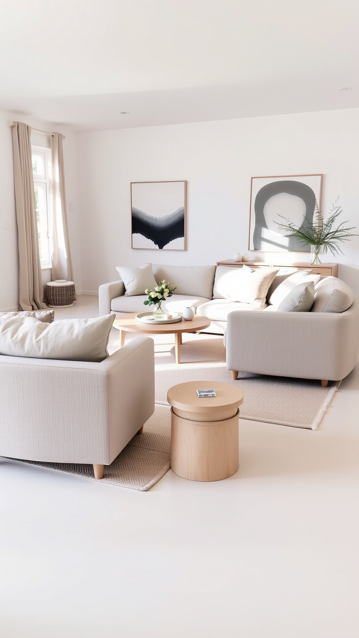 Design 2: Neutral Color Palettes for Serenity