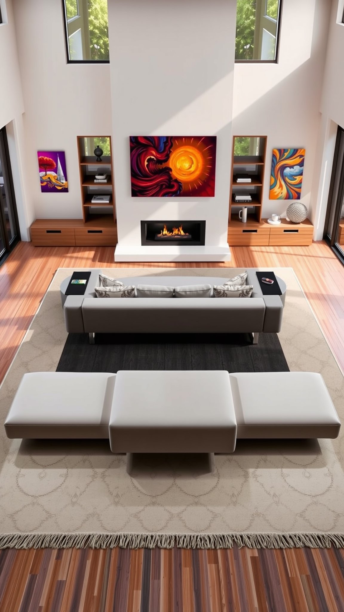 Design 2: The Floating Sofa