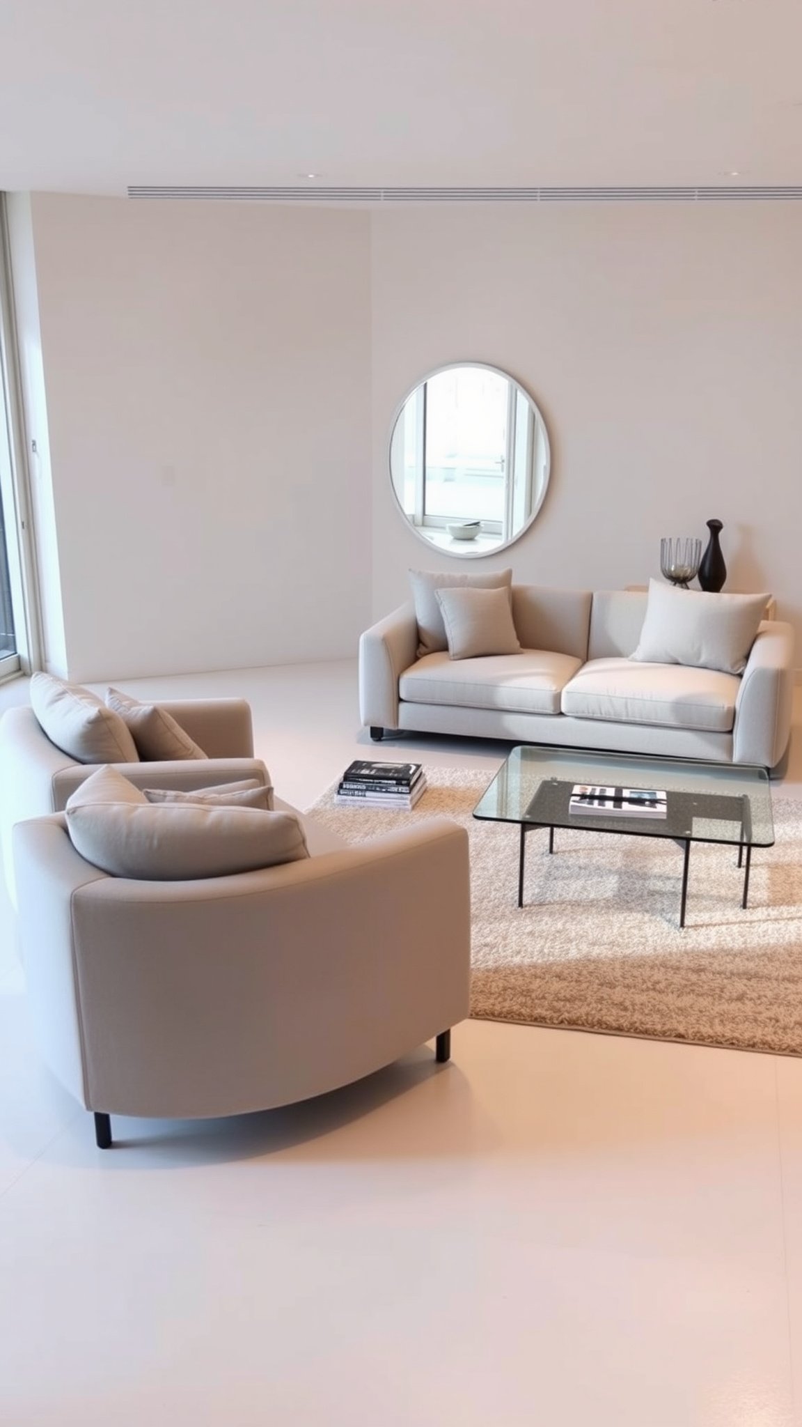 design 3 minimalist chic with monochrome furniture Design 3: Minimalist Chic with Monochrome Furniture