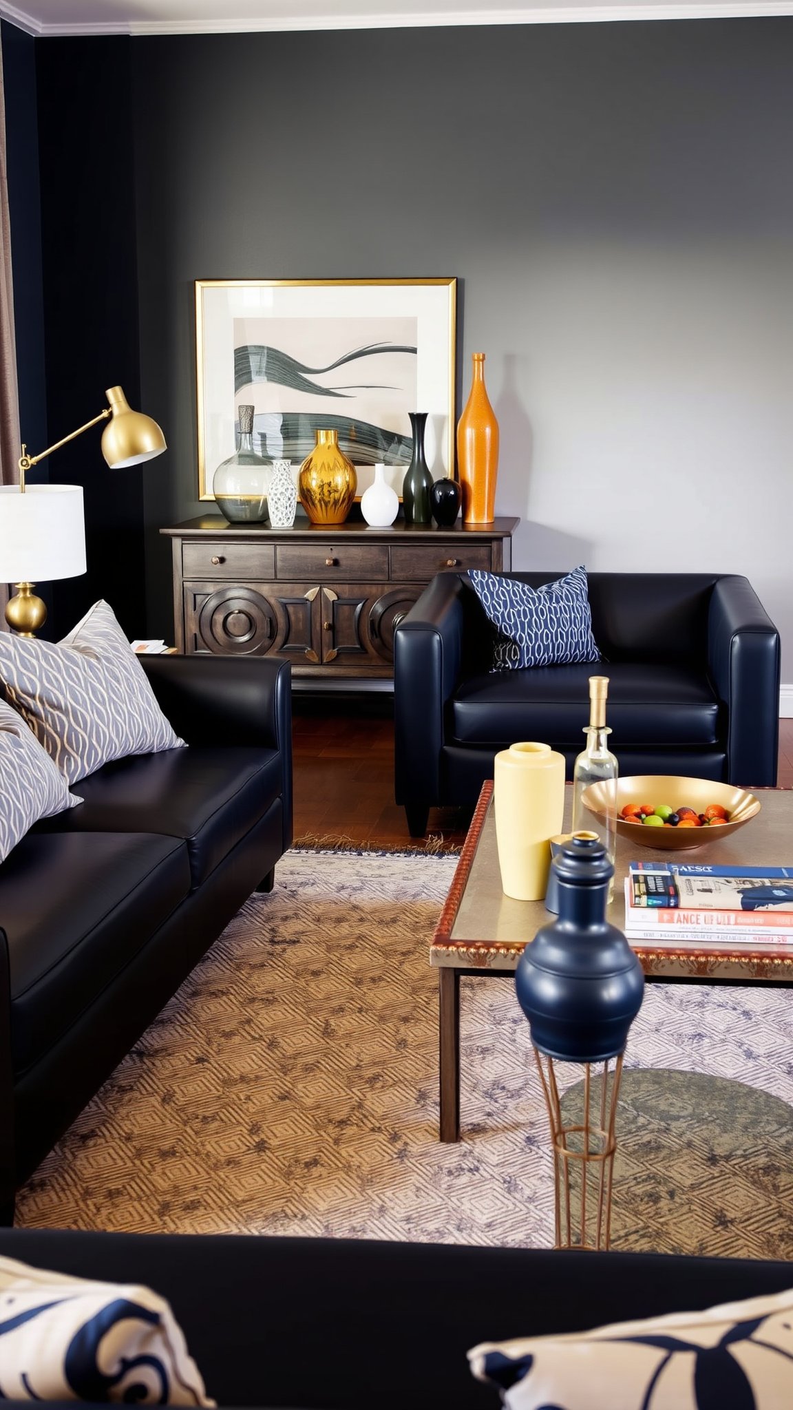 Design 3: Vintage Accents in a Modern Palette