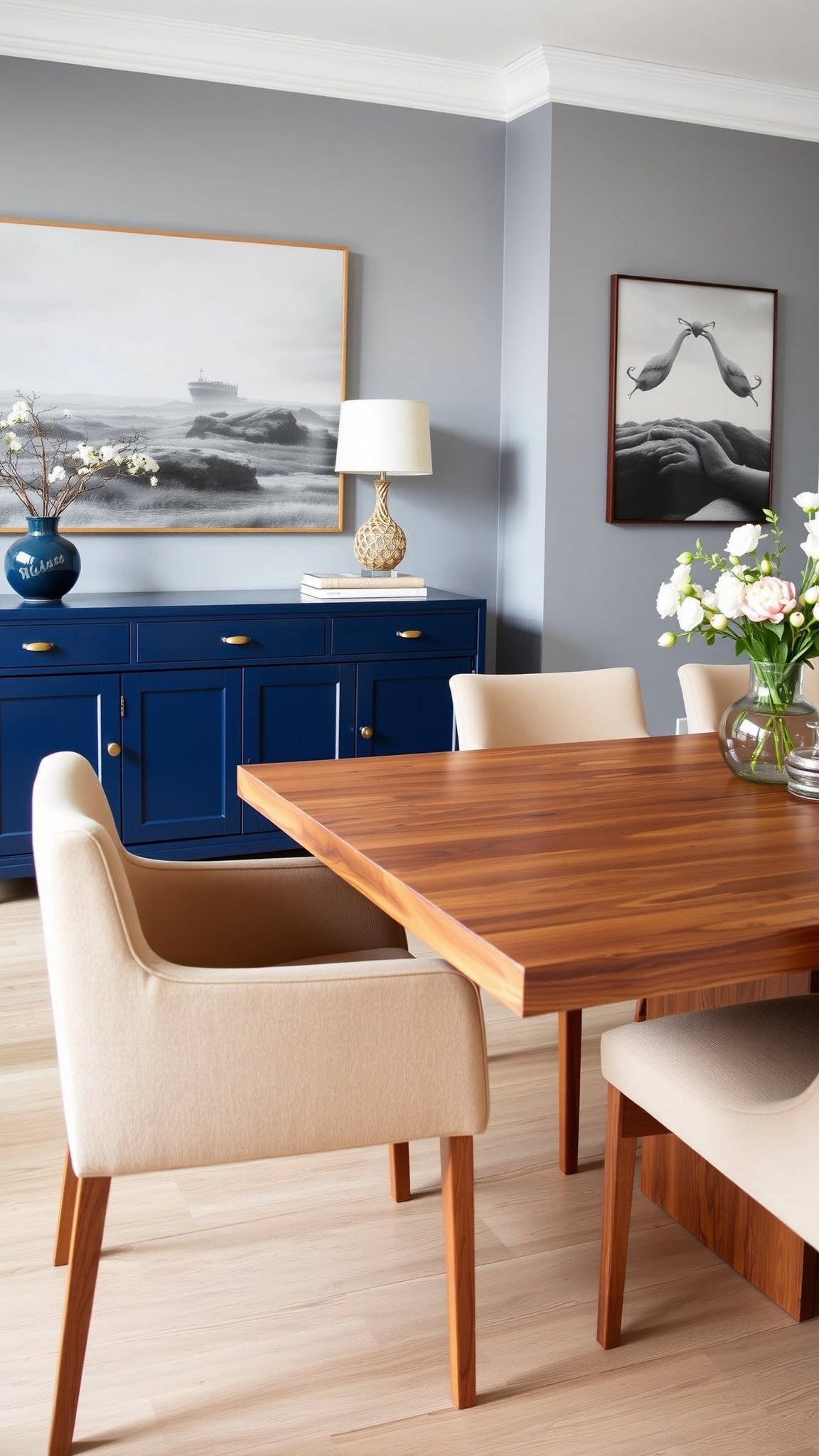 design 4 bold contrasts with painted finishes Design 4: Bold Contrasts with Painted Finishes