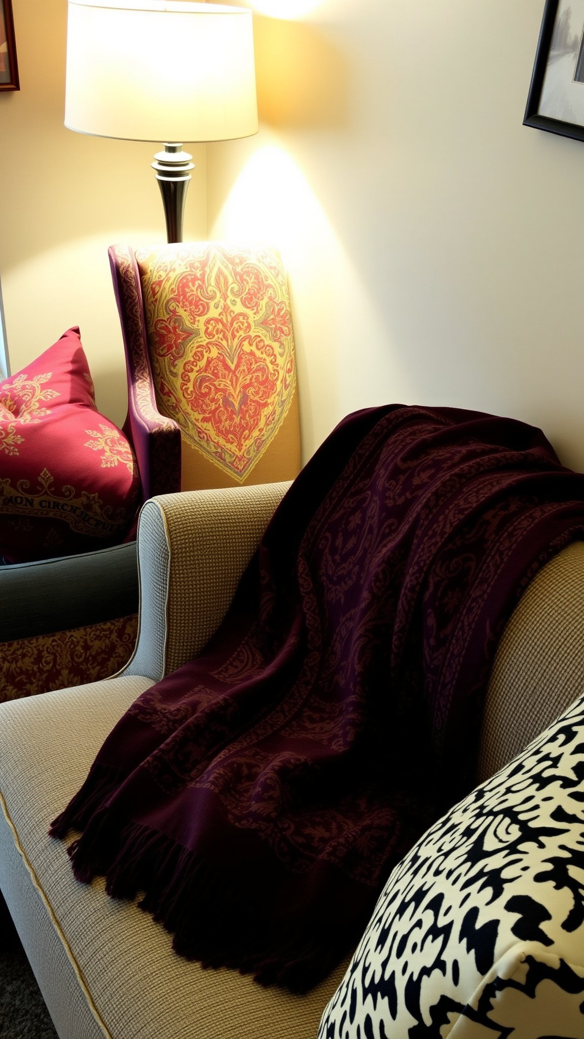 Design 4: Bold Textiles and Fabrics