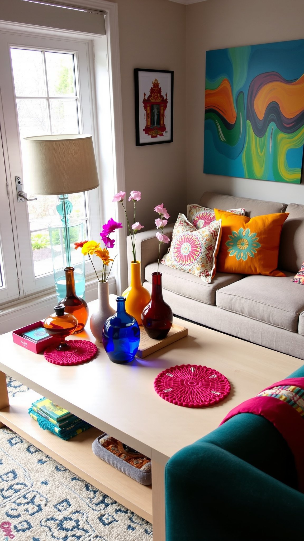 Design 4: Colorful Accents