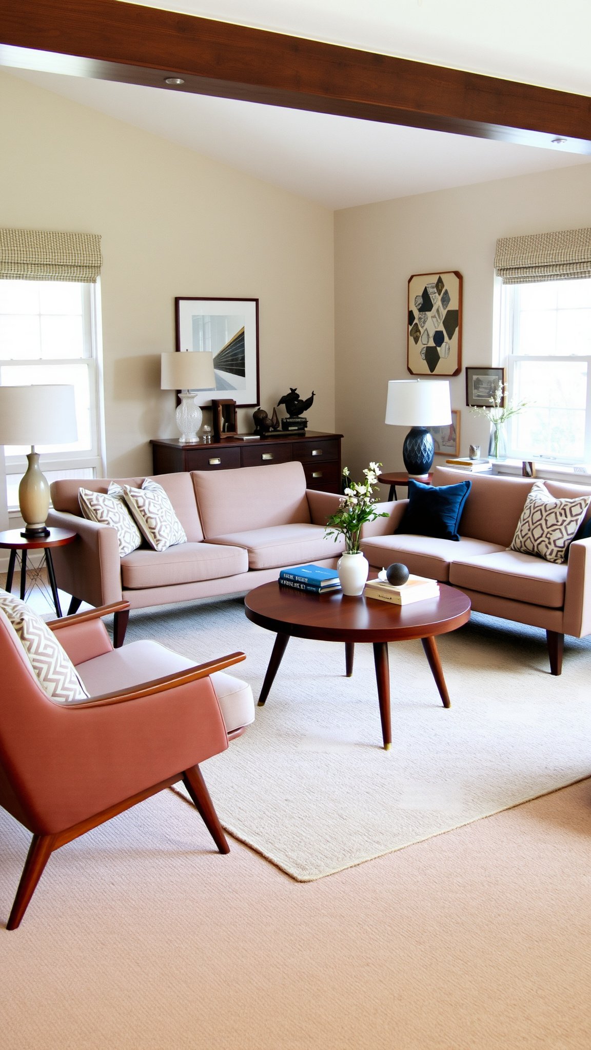 Design 4: Mid-Century Modern Revival