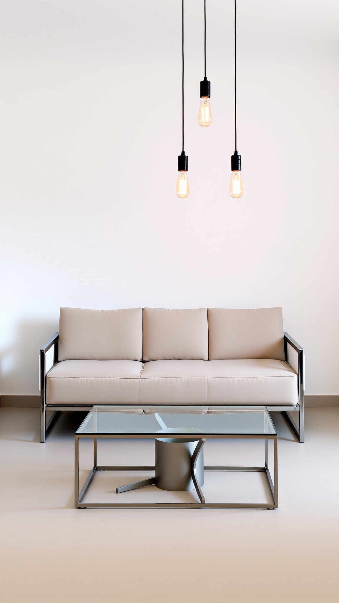 Design 4: Minimalist Design with Industrial Touches