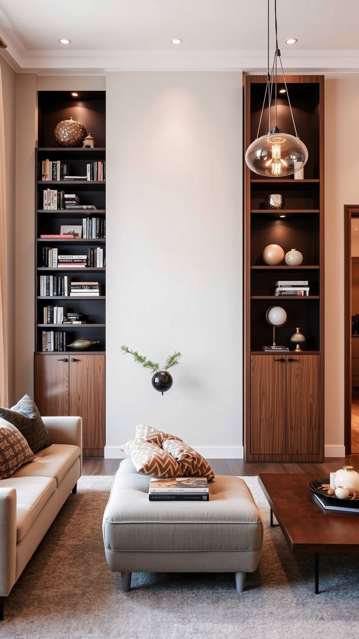 design 4 vertical arrangement for small spaces Design 4: Vertical Arrangement for Small Spaces