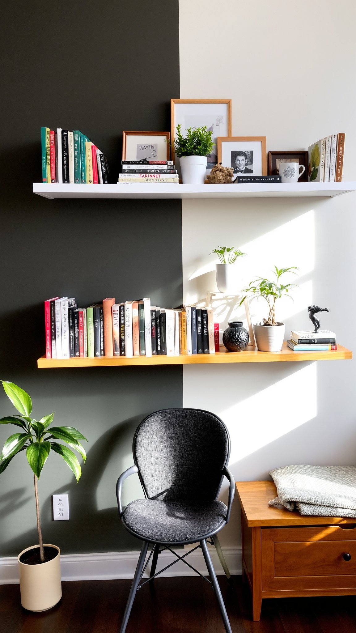 Design 5: Functional yet Stylish Shelving