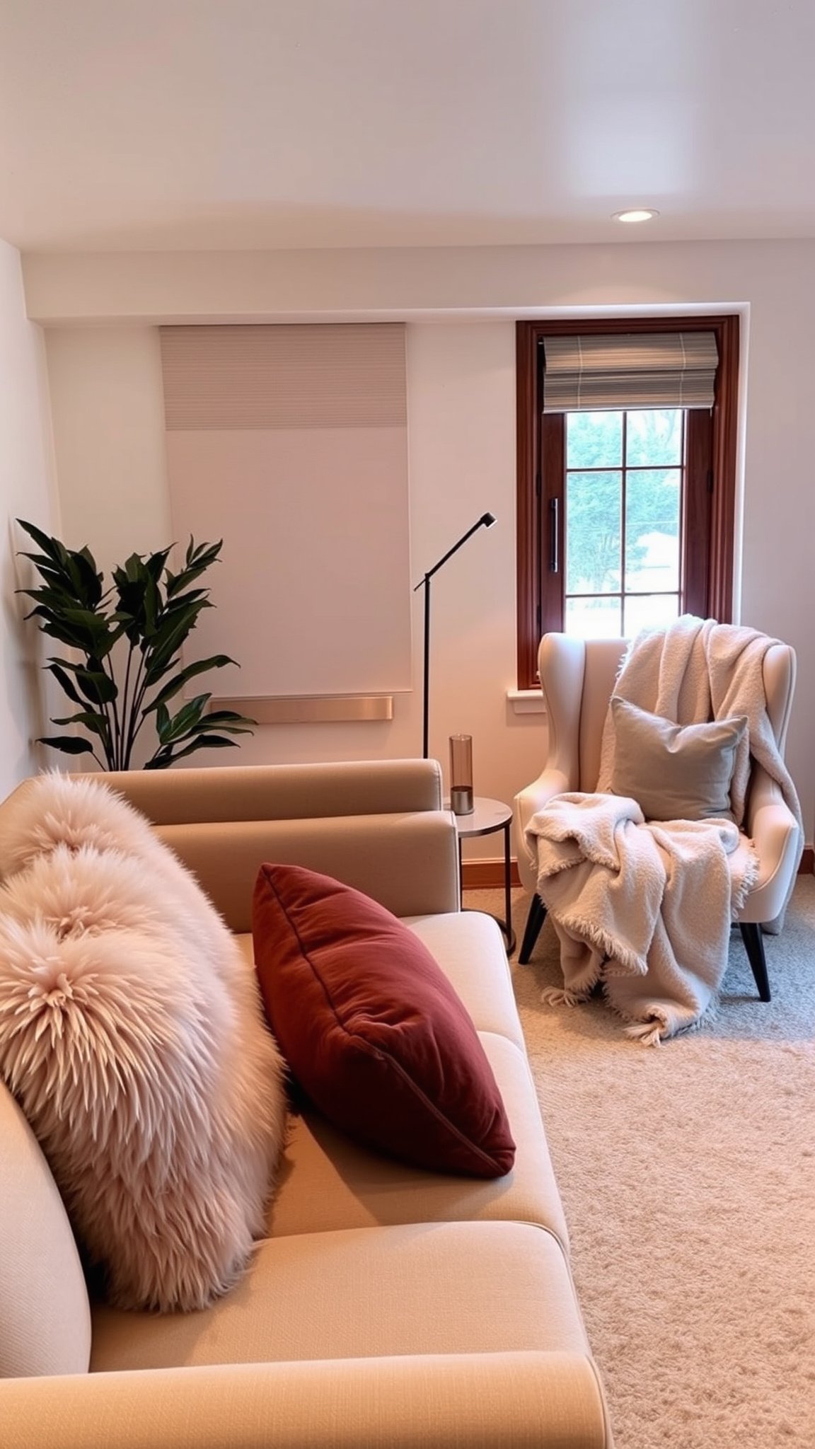 Design 5: Luxurious Comfort with Oversized Cushions